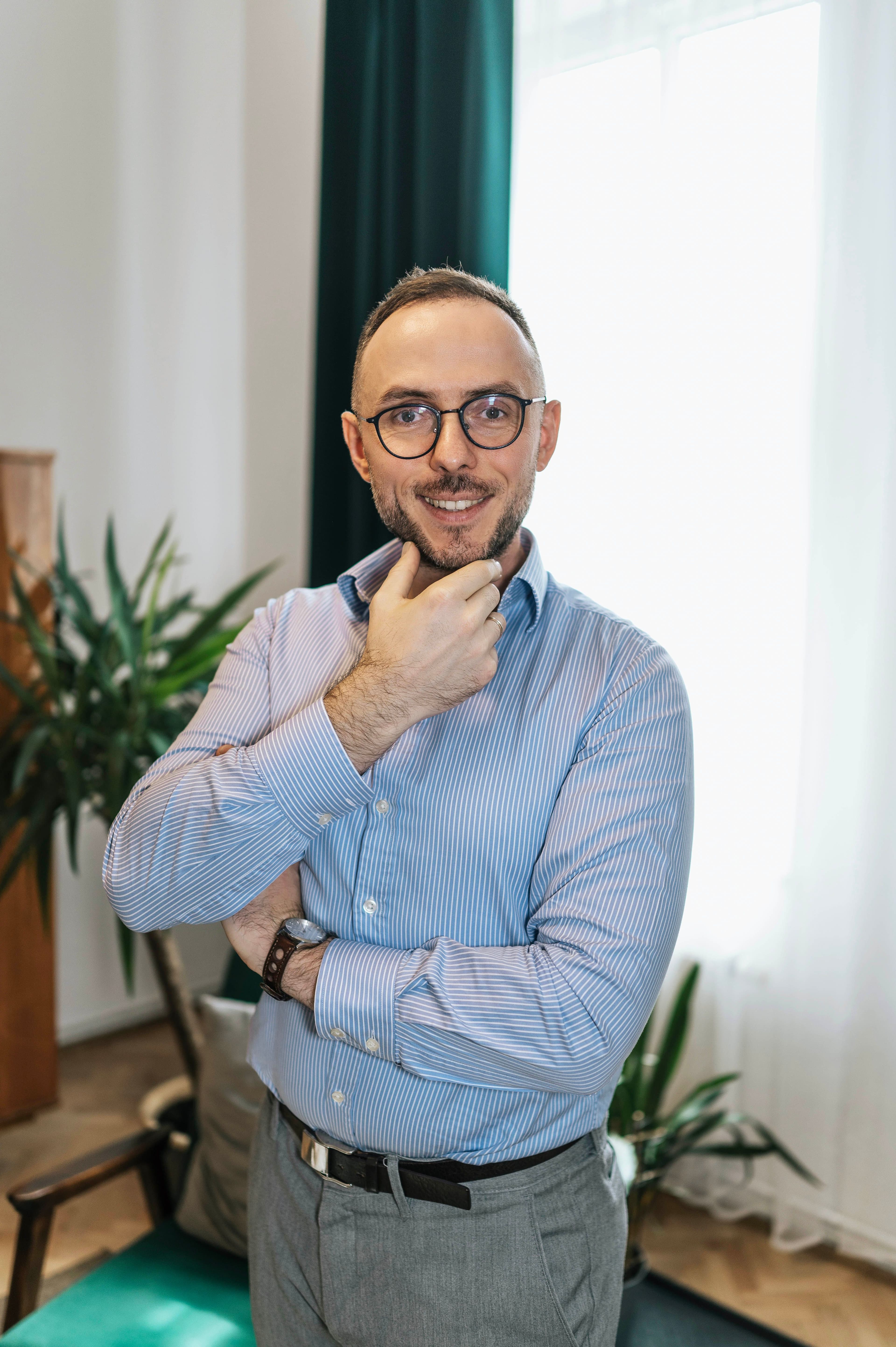 mgr Łukasz Dudek — Certyfikowany psychoterapeuta, psycholog, seksuolog
